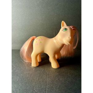 Vintage G1 1982 My Little Pony Cherries Jubilee Pony Cherry Pink MLP Toy Horse